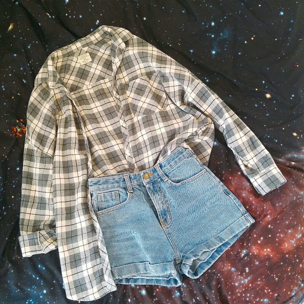 Cookies&cream color Flannel